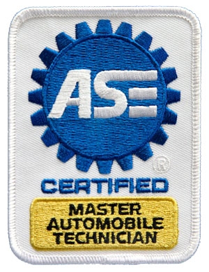 ASE Master Technician - Autmotive Service Excellence